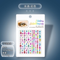 Bijoux de visage Rave, bijou de visage, tatouage Bindi, cristal, yeux, corps, strass, autocollants pour fête de Festival, vente en gros