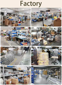 ขาตั้งดอกไม้อะคริลิคคริสตัล LEDA สีทอง สำหรับงานปาร์ตี้ งานเฉลิมฉลอง งานแต่งงาน ตกแต่งโต๊ะกลาง - Product Image 6