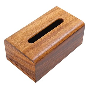 Black Walnut Wood Tissue <b>Box</b> Modern Chinese Style Handmade Living Room Coffee Table Tissue <b>Box</b> <b>With</b> <b>Lid</b> - Product Image 5