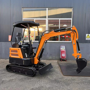 Envío Gratis: Mini Excavadora de 2 Toneladas, CE EPA, Hidráulica, 1T, Excavadora de Orugas Pequeña, Motor para Granja - Product Image 3