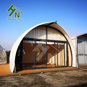 Tenda a Guscio con Telaio in Acciaio Zincato per Quattro Stagioni, Colore Personalizzabile, con Bagno Integrato, per Resort, Hotel e <span class=keywords><strong>Campeggi</strong></span> - Prodotta a Guangzhou - Product Image 1