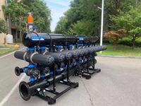 Sistem Filtrasi Air Pasir Irigasi Pertanian dengan Filter Cakram Backwashing Otomatis 130 Mesh