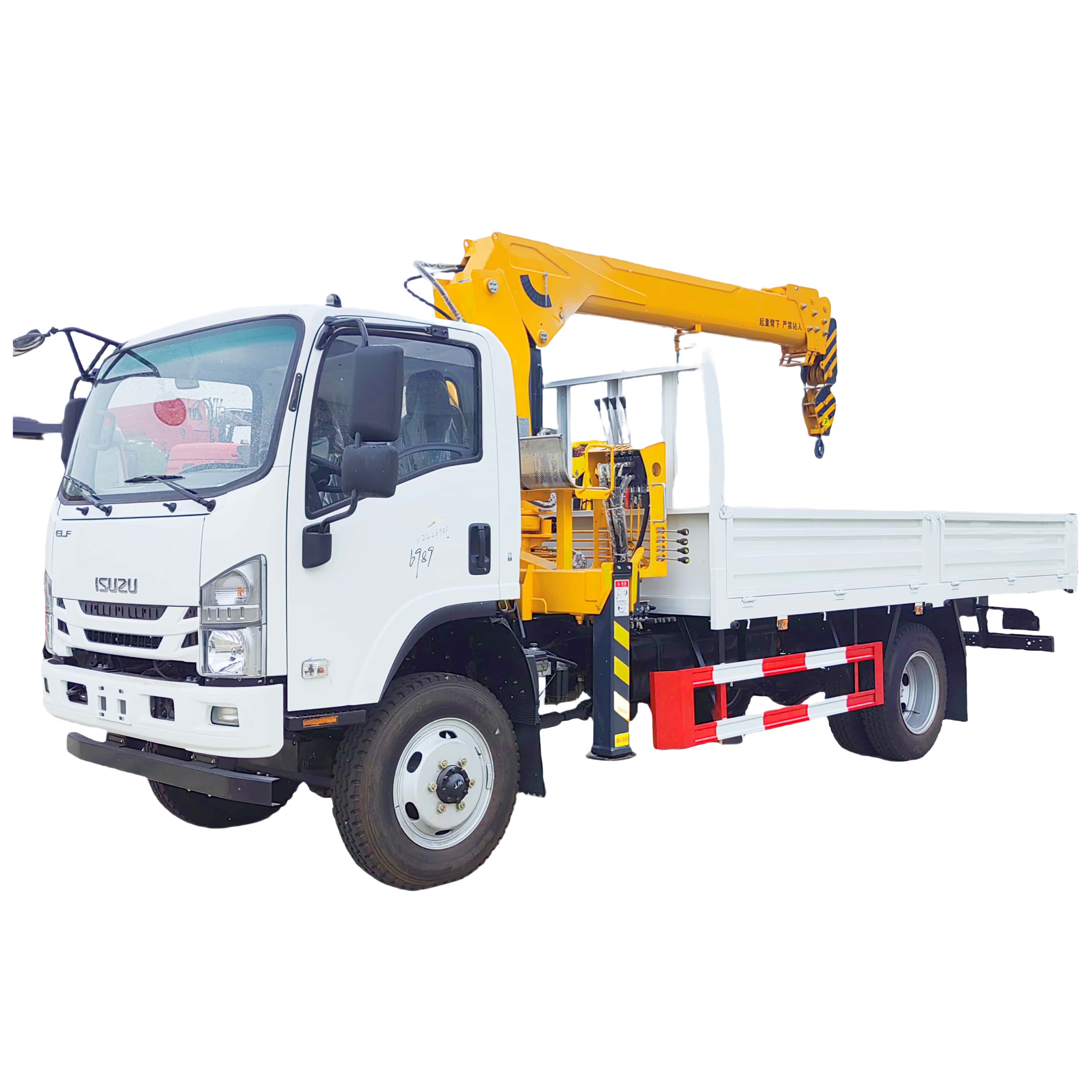 Малый кран Isuzu 4x4 гидравлический мобильный кран-манипулятор
