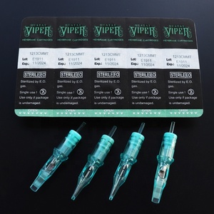 Dayshow-nueva aguja para tatuaje de cejas boutique VIPER, Cartucho de aguja para tatuaje de cejas, 10 unidades/cajas - Product Image 6