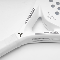 Raqueta de Pádel de Alto Rendimiento CASTON Sports PR670/660, Forma de Diamante, Fibra de Carbono, Núcleo de Espuma EVA Duradera