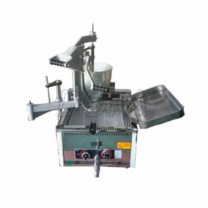 Commercial use gas heating doughnut fryer lokma donut making machine with cheap price