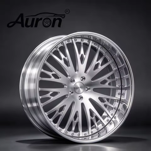 Rueda de Aleación de Aluminio Auron, Diseño de Cinco Radios, 2 Piezas, Fundida, para Automóviles de Pasajeros, Mejora de Ruedas, Nueva, Personalizada, Venta al Por Mayor - Product Image 2