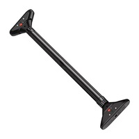 Barre de traction réglable CW PLB009 pour portillon, sans perçage, robuste 200 kg, pour tractions, dips et exercices de renforcement du tronc
