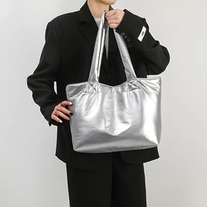 Grande Tote Bag con Logo personalizzato per le donne, - Product Image 4