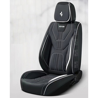 Housse de siège de voiture en cuir universelle tout compris pour les modèles K3/K5, toutes saisons, ensemble complet de 5 pièces avec des fonctions de protection