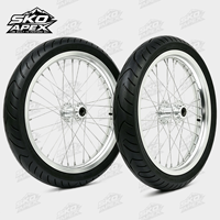 مجموعة إطارات سوبرموتو Surron Light Bee X LBX مقاس 17 بوصة مع محور CNC وإطارات CST 70/90 90/80-17 للدراجات الكهربائية الترابية وقطع غيار التحويل