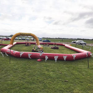 <span class=keywords><strong>Jeu</strong></span> <span class=keywords><strong>de</strong></span> fête gonflable, piste <span class=keywords><strong>de</strong></span> course, barrières, piste <span class=keywords><strong>de</strong></span> karting - Product Image 3