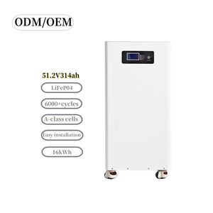 Ev mobil kasnak tipi 15kWh lityum pil 48V51.2V280Ah300Ah314Ah 16S1P güneş lityum demir fosfat pil paketi - Product Image 1