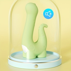 3 IN 1 Dinosaurier-förmiger Saug vibrator, 10 Vibrationen und 5 Saug-und Heiz nippel Anal Clit Sucker, G-Punkt-Vibratoren - Product Image 2