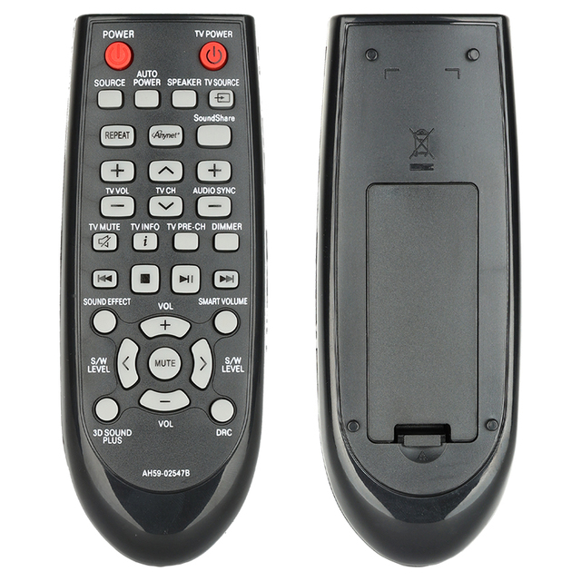 AH59-02547B Remote Control for Samsung Sound Bar SoundBar HW-F450 HWF450 HWF450ZA PSWF450 AH68-02644D-00 HW-F450ZA HW-F450