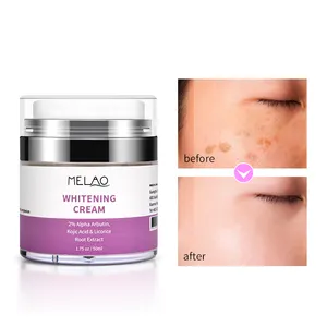 MELAO OEM/ODM private label lightening whitening gel remove black spot face cream for face care