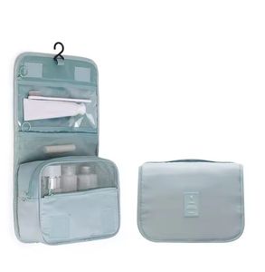 <b>Travel</b> <b>Makeup</b> <b>Bag</b> Waterproof Toiletries Organizer High Quality Women Neceser Bathroom Hook Wash Pouch Hook <b>Makeup</b> Storage <b>Bag</b> - Product Image 5
