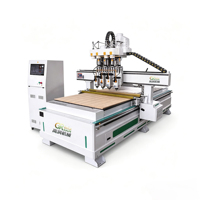 Machine de fraisage CNC 3 axes 1325 à haute rigidité pour le bois avec contrôle Mach3, moteur et composants de base à roulements