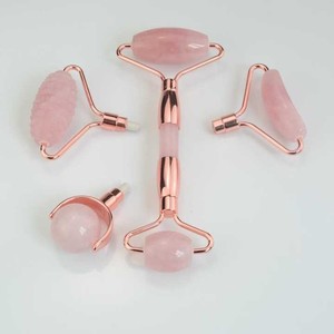 Massage Roller top quality quartz pink face - Product Image 6