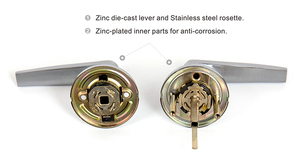 <span class=keywords><strong>New</strong></span> Mô Hình Ống Tay Nắm Cửa Phòng Tắm Cửa Khóa Và Xử Lý - Product Image 4