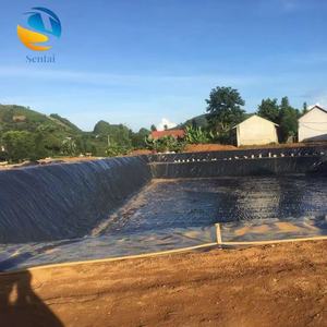Géomembrane HDPE anti-UV pour stations d'épuration, fermes piscicoles, étangs, barrages, clarificateurs, bassins de sédimentation – Modèle moderne - Product Image 5