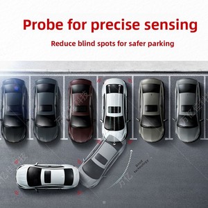 Radar de recul 24V <span class=keywords><strong>pour</strong></span> camions, bus, excavatrices et véhicules de construction, installation sans perçage, sonde suspendue avec alerte vocale en temps réel - Product Image 4