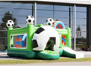 Nhà Mái Vòm Bật Nảy Lớn Lâu Đài Nhảy Bơm Hơi PVC Ngoài Trời Nemo Có Cầu Trượt - Product Image 6