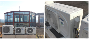 Off Grid năng lượng mặt trời điều hòa không khí hoàn chỉnh Set treo tường chia loại biến tần năng lượng mặt trời điện AC Hệ thống làm mát không khí với gel Pin - Product Image 5