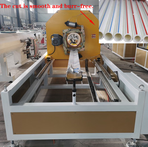 Extrudeuse de tuyaux PPR avec des couvercles d'isolation thermique sur <span class=keywords><strong>le</strong></span> barillet et la tête d'extrusion pour réduire la perte de chaleur - Product Image 3