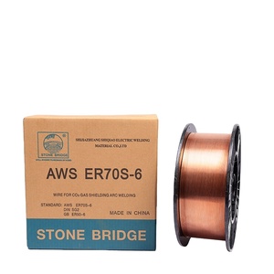 Alambre sólido CE GMAW, carrete de bobina MIG de 0,8mm, 5kg/15kg, alambre de soldadura ER70S-6 co2 - Product Image 2