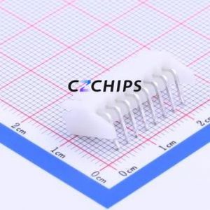 S8B-XH-A(LF)(SN) Wire-to-Board Pin Header Bent Lead Through Hole,P=2.5mm Connector 1x8P 2.5mm Right Angle Insert XH - Product Image 1
