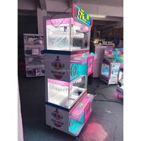 Machine à pince à jouets en métal et acrylique, cadeau, 2 joueurs, à pièces, 110/220V, nouveau produit, Yuanqi, jouet tendance, machine à prix