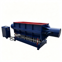 XIAOXIANG 600L Große Rechteckige Vibrationsentgratungsmaschine Automatische Entgratung PLC-Gesteuert 3kW 400V 800kg