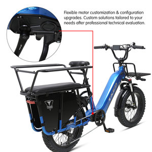 <span class=keywords><strong>Vélo</strong></span> <span class=keywords><strong>cargo</strong></span> <span class=keywords><strong>électrique</strong></span> TXED populaire avec batterie au lithium 48V/20AH pour la livraison, moteur arrière puissant de 750W, <span class=keywords><strong>vélo</strong></span> <span class=keywords><strong>cargo</strong></span> <span class=keywords><strong>électrique</strong></span> de 20 pouces - Product Image 3