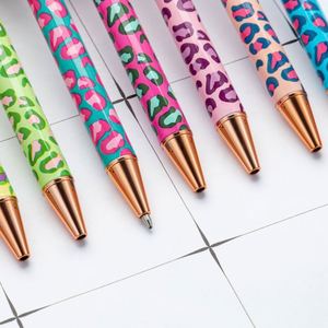 Creative Cartoon Cute Leopard Print Christmas Engraving Promotional 1.0Mm Ballpoint <b>Pen</b> - Product Image 4