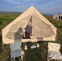 Tente de camping gonflable multi-personnes pour l'extérieur, en tissu Oxford, portable, pour voyages et aventures