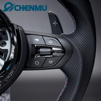 Volant de voiture en cuir M-Sport le plus vendu pour BMW X1 X2 X3 X4 F01 F15 F20 F22 F25 F31 F30 F10 F12 F13 F02 F03 Plug and Play