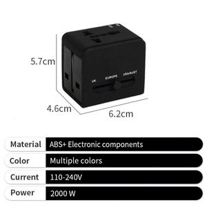 Adaptateur de Voyage Universel en Gros vers USB EU avec Plusieurs Types Disponibles au Choix - Product Image 6