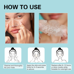Nouveauté : Patchs Hydrocolloïdes pour le Nez – Patchs Anti-Boutons Invisibles pour le Nez, Absorbent l'Huile Pendant la Nuit - Product Image 6