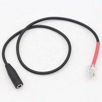 Câble adaptateur Audio RJ9/RJ10 vers femelles de 3.5mm, prise ctee, câble pour téléphone de bureau