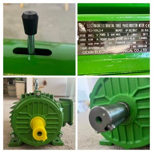 Motor Síncrono de Freno Trifásico de Alta Eficiencia YEJ-90S-2-1.5KW 2HP 2 Polos, Protección IP55 IE3, 220-690V 60Hz AC - Product Image 5