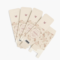 Bedruckte Make-up-Werkzeug-Papierbox 350g/m² Kunstpapier Kosmetikverpackung mit Eigenem Logo