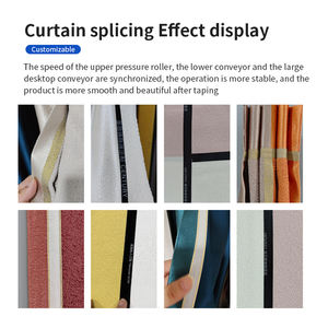 เครื่องทำผ้าม่านลูกไม้ไร้รอยต่อ EISENKO เทคนิคใหม่ ทำงานอัตโนมัติ มอเตอร์ไฟฟ้า ชิ้นส่วนหลัก PLC 220V รับประกัน 1 ปี - Product Image 5