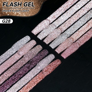 JTING – Collection de vernis gel réfléchissants disco 12 couleurs personnalisables – Boîte de présentation OEM – Créez votre propre logo de marque d'ongles - Product Image 1