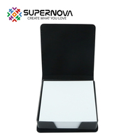 Bloc-notes vierge pour sublimation, porte-blocs-notes en cuir personnalisé, boîte à bloc-notes vierge