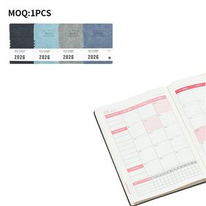 2026 Planner to Customize Personal Daily <b>Diary</b> Custom Imitation Leather <b>A5</b> A6 B5 <b>Diaries</b> with Monthly Calendar Inside - Product Image 1