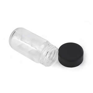 2oz 3oz 4oz Round Shape Custom Smell Proof Childproof Multi Pack Glass Bottle with CR Cap - Product Image 5