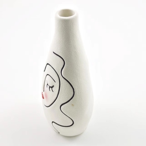 <span class=keywords><strong>Vase</strong></span> d'art nordique personnalisé en usine décoration en céramique créative <span class=keywords><strong>vase</strong></span> de visage moderne <span class=keywords><strong>vase</strong></span> de table en céramique de <span class=keywords><strong>porcelaine</strong></span> moderne - Product Image 3