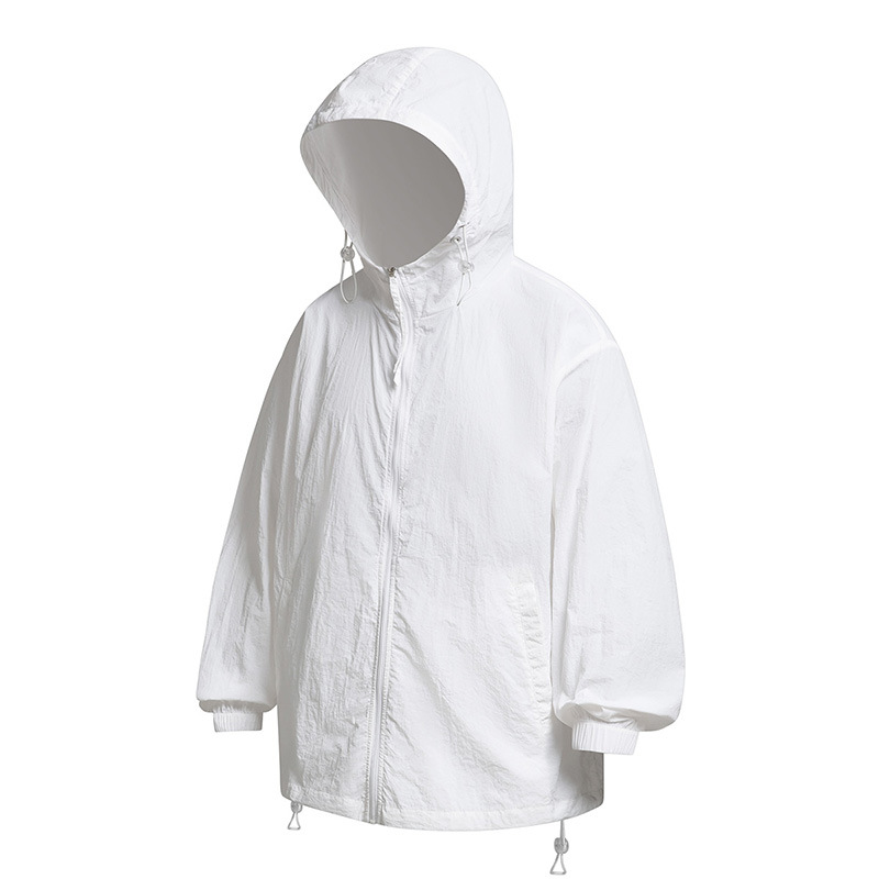 White FJ-BJ7777 [Nylon Micro-wrinkle, Water-repellent]