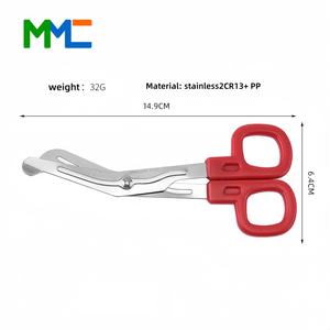 Ciseaux manuels pour infirmières MMC Trauma Gauze, instrument de premiers secours, bandage, matériau en acier, ciseaux EMC/EDT 7,5 pouces, ensemble de ciseaux EMT CE - Product Image 5